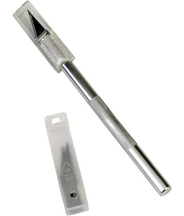 ECLET Detail Pen Knife with 5 Interchangeable Sharp Blades for Carving/Mat Cutting &Paper Cutting