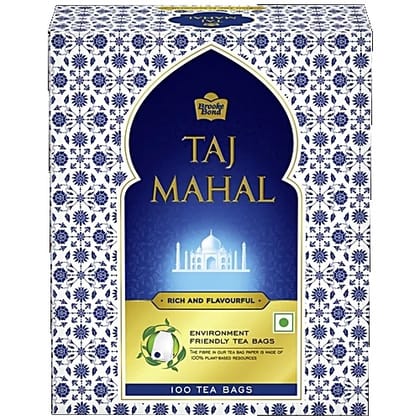 Taj Mahal Tea, 47.5 g (25 Bags x 1.9 g each)