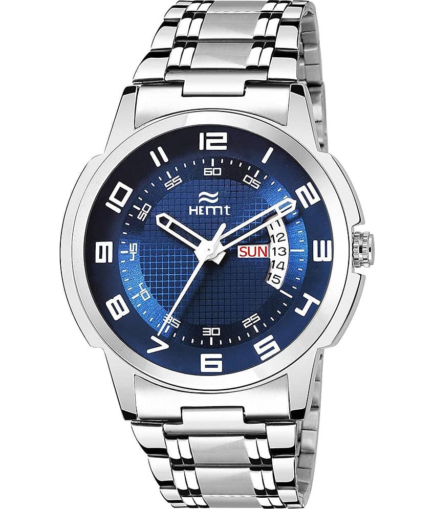 Hemt Silver Metal Analog Men's Watch