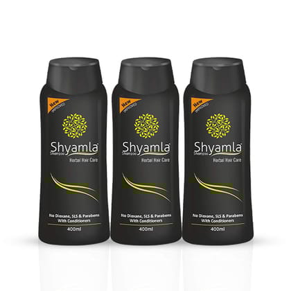 Trichup Shyamla Shampoo (400 ml) - Pack of 3 Trichup Shyamla Shampoo (400 ml) - Pack of 3 - black / 400 ml (Pack of 3)