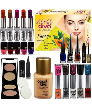 Adbeni Combo Makeup Sets C409 Pack of 23 Makeup Kit 100