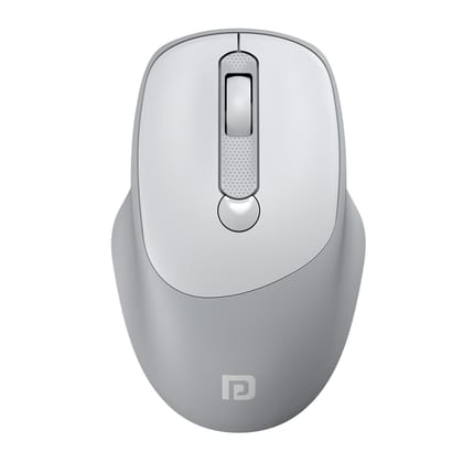 Portronics Toad 7 Wireless Mouse, Bluetooth 5.3V & 2.4 GHz Wireless (White)