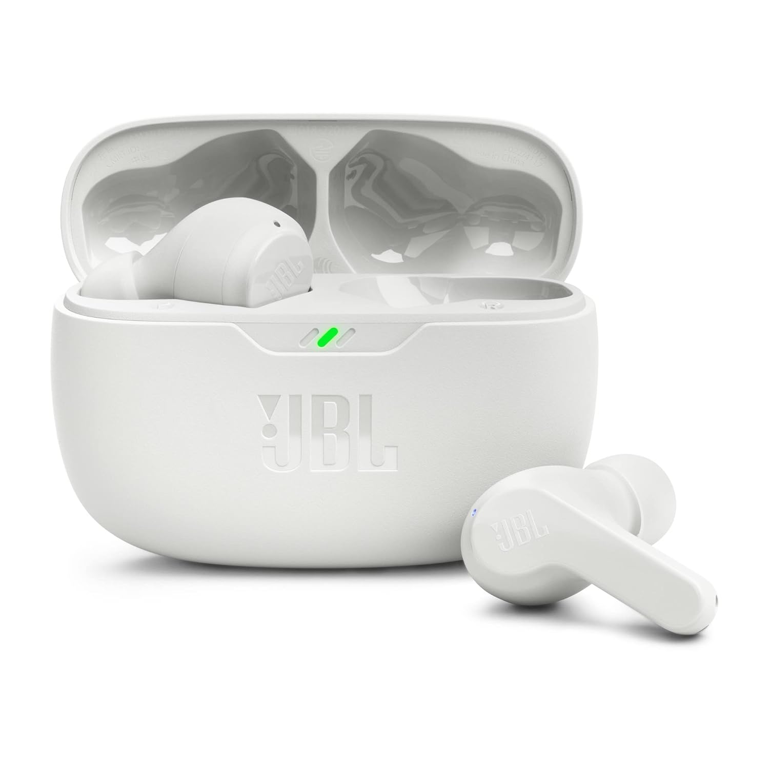 JBL Wave Beam in-Ear Wireless Earbuds (TWS) with Mic- White