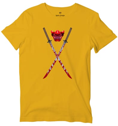 Bloody Katana T-shirt-36 - XS / Mustard Yellow