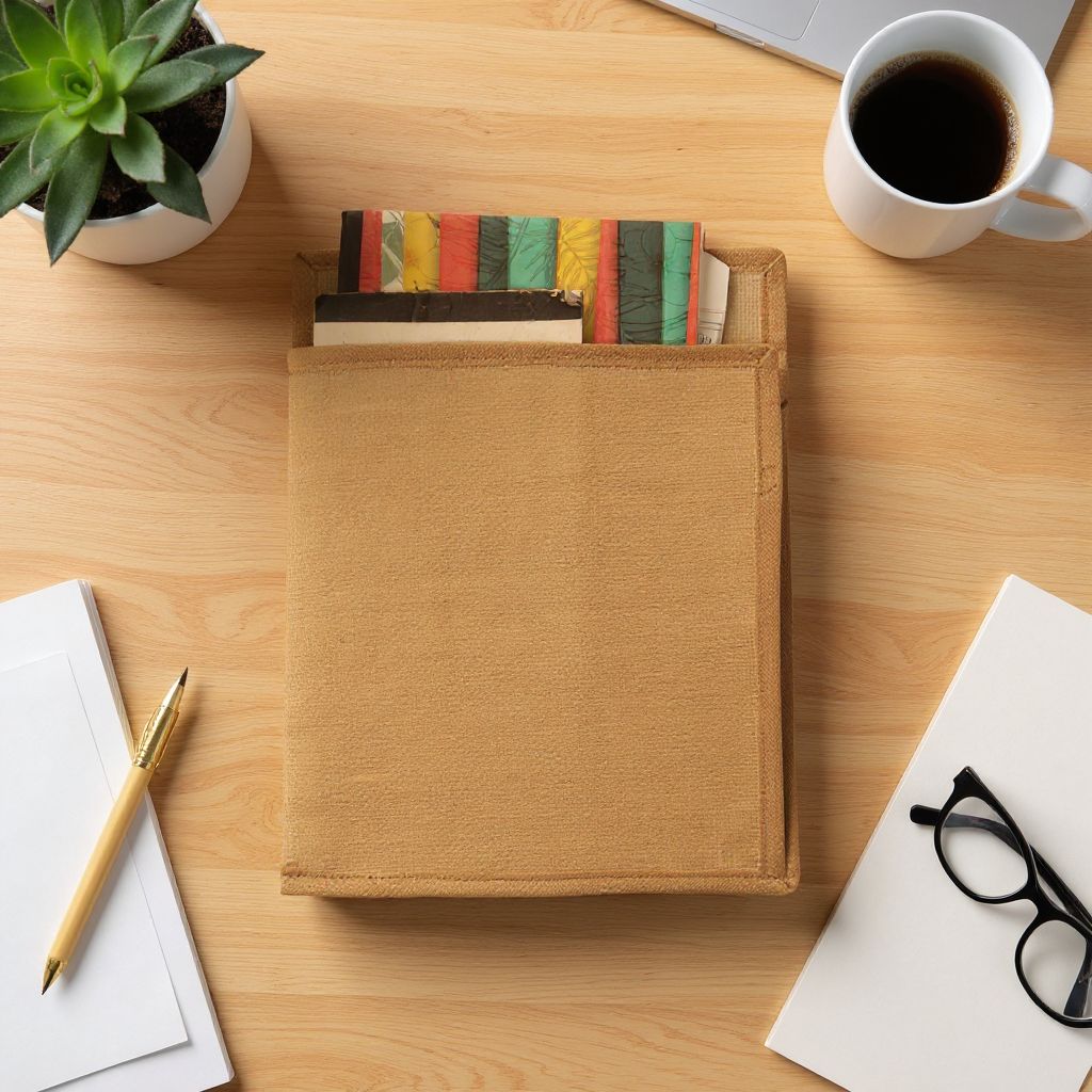 Handcrafted Jute File/Folder