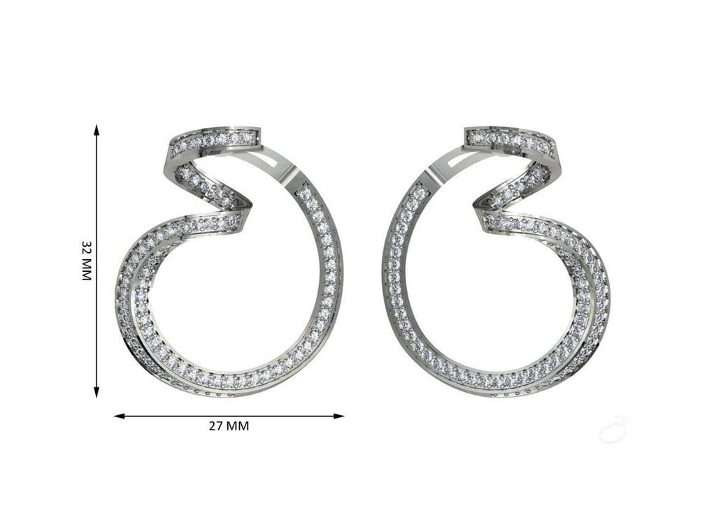 Luminous Dainty Hoop Earrings