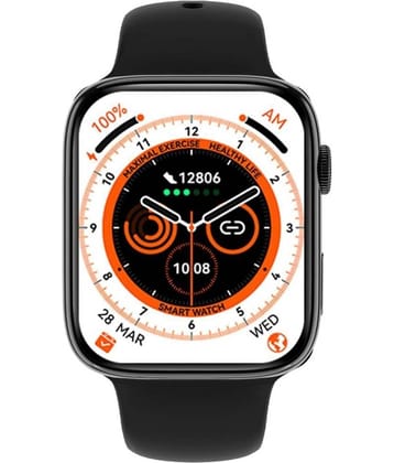 COREGENIX Watch-9 Large Display Black Smart Watch