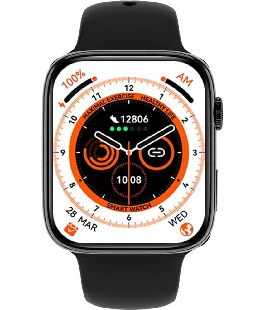 COREGENIX Watch-9 Large Display Black Smart Watch