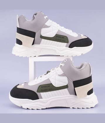 RapidBox Grey Men's Outdoor Shoes