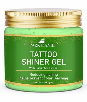 Park Daniel Tattoo Shiner Gel With Cucu mber Extract Permanent Body Tattoo