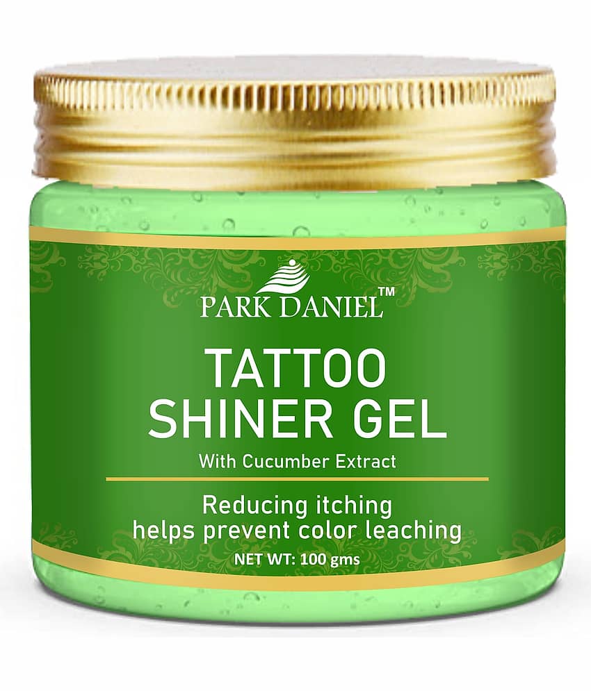 Park Daniel Tattoo Shiner Gel With Cucu mber Extract Permanent Body Tattoo