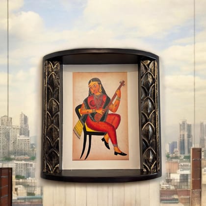 Wall art - Kalighat 4