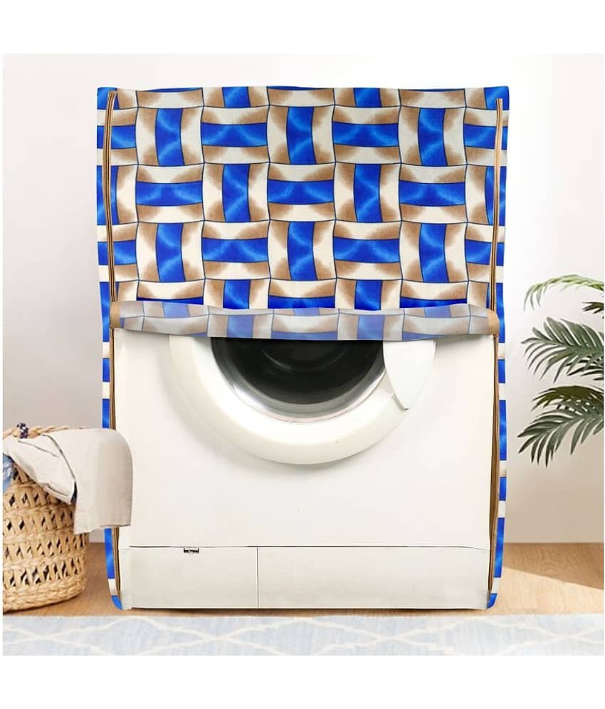 E-Retailer Single Polyester Red Washing Machine Cover for Universal Front Load