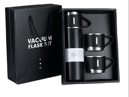Vacuum Flask Bottle with Cup Set 500ml