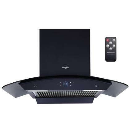 Whirlpool Smart Heat Sensor 90cm Kitchen Chimney with Filterless Autoclean Technology | BLDC Motor | With Remote Control (SMARTSENSE ZEN CGFL 904 HAC BLDC BK HOOD) Whirlpool Smart Heat Sensor 90cm Kitchen Chimney with Filterless Autoclean Technology | BL