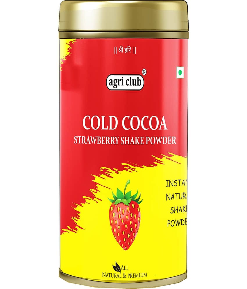 Agri Club Cold Cocoa Strawberry Shake Powder 300 gm
