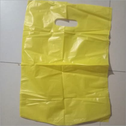 Enviclean Biodegradable Yellow Carry Bags (100kg Bulk) | Vibrant Sustainable Packaging | Multi-Purpose Use