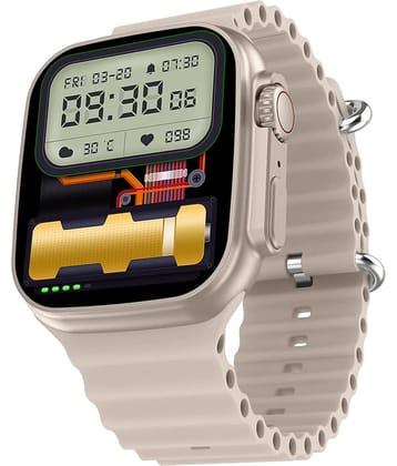 VERONIC Ultra Smart Watch with HD Display Grey Smart Watch