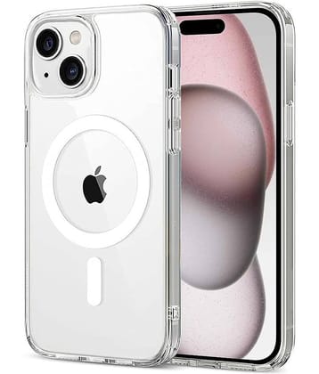 VAKIBO Plain Cases Compatible For Rubber iPhone 15 Plus ( Pack of 1 )