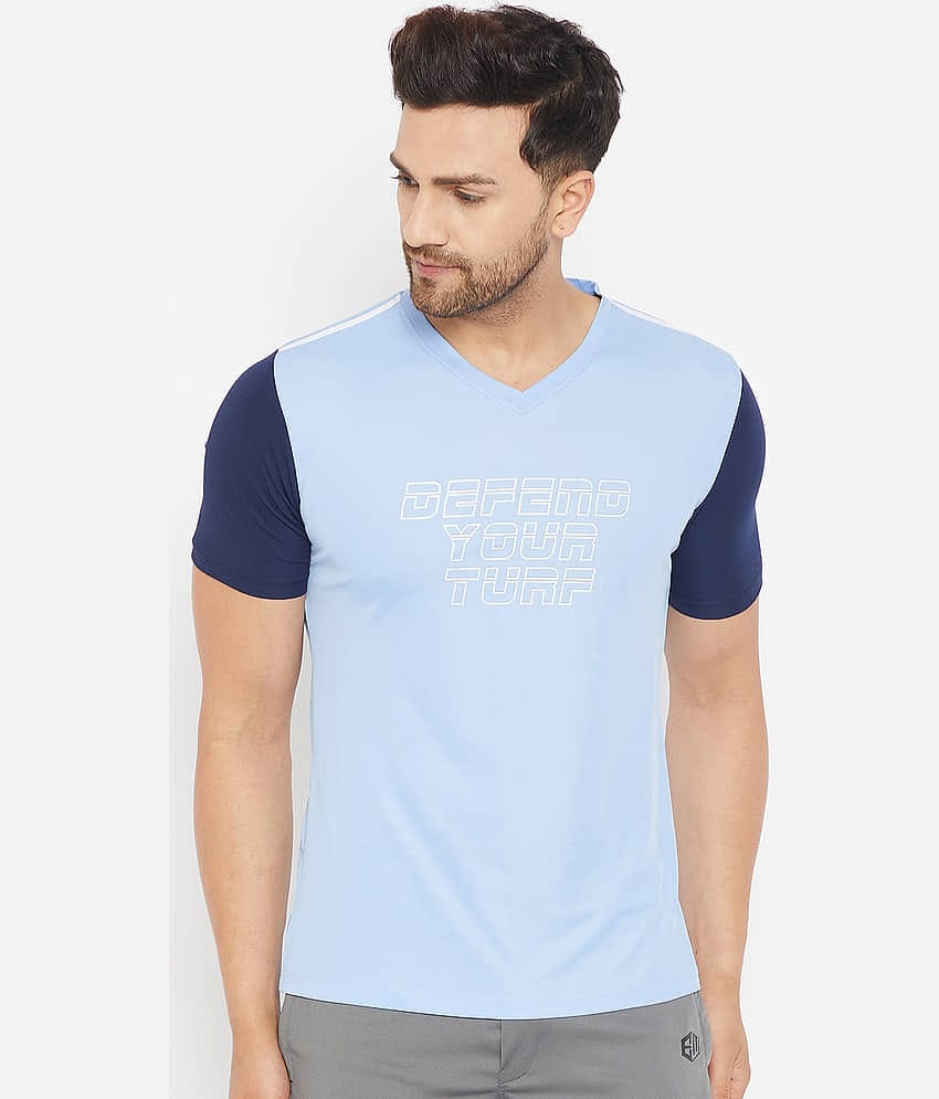 Austiex - Multicolor Polyester Regular Fit Men's Sports T-Shirt ( Pack of 1 )