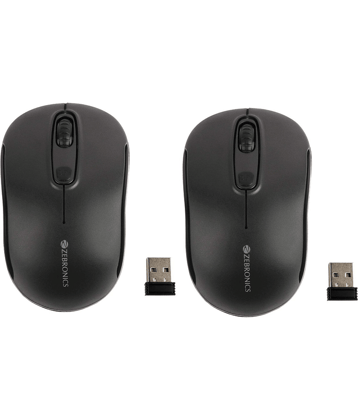 Zebronics Dash Plus Pack Of 2 Wireless Mouse