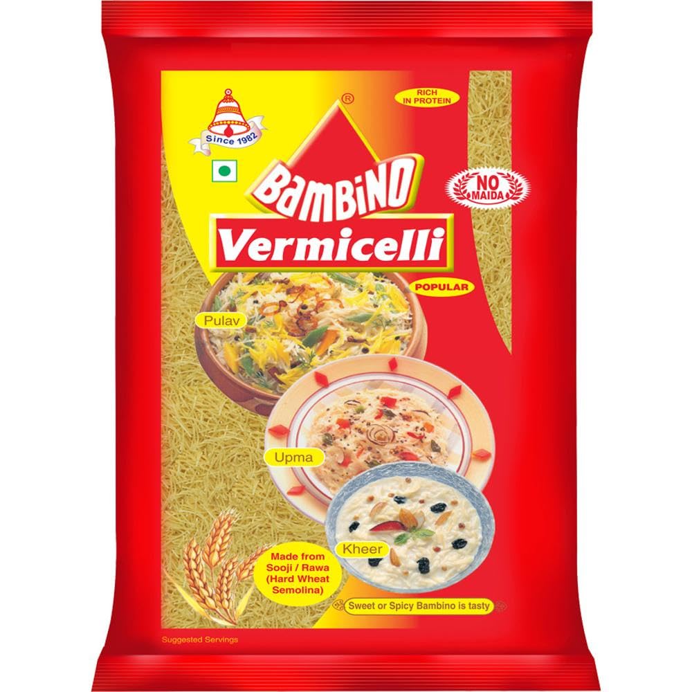 Bambino Vermicelli - Plain, 160g