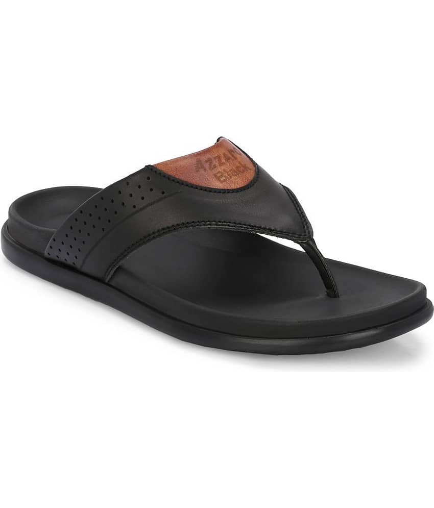 Leeport - Tan Men's Thong Flip Flop