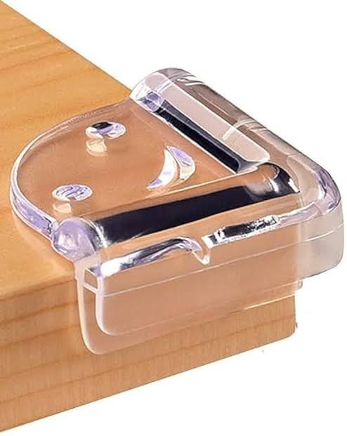 4 Pcs Smiley Silicon Corner