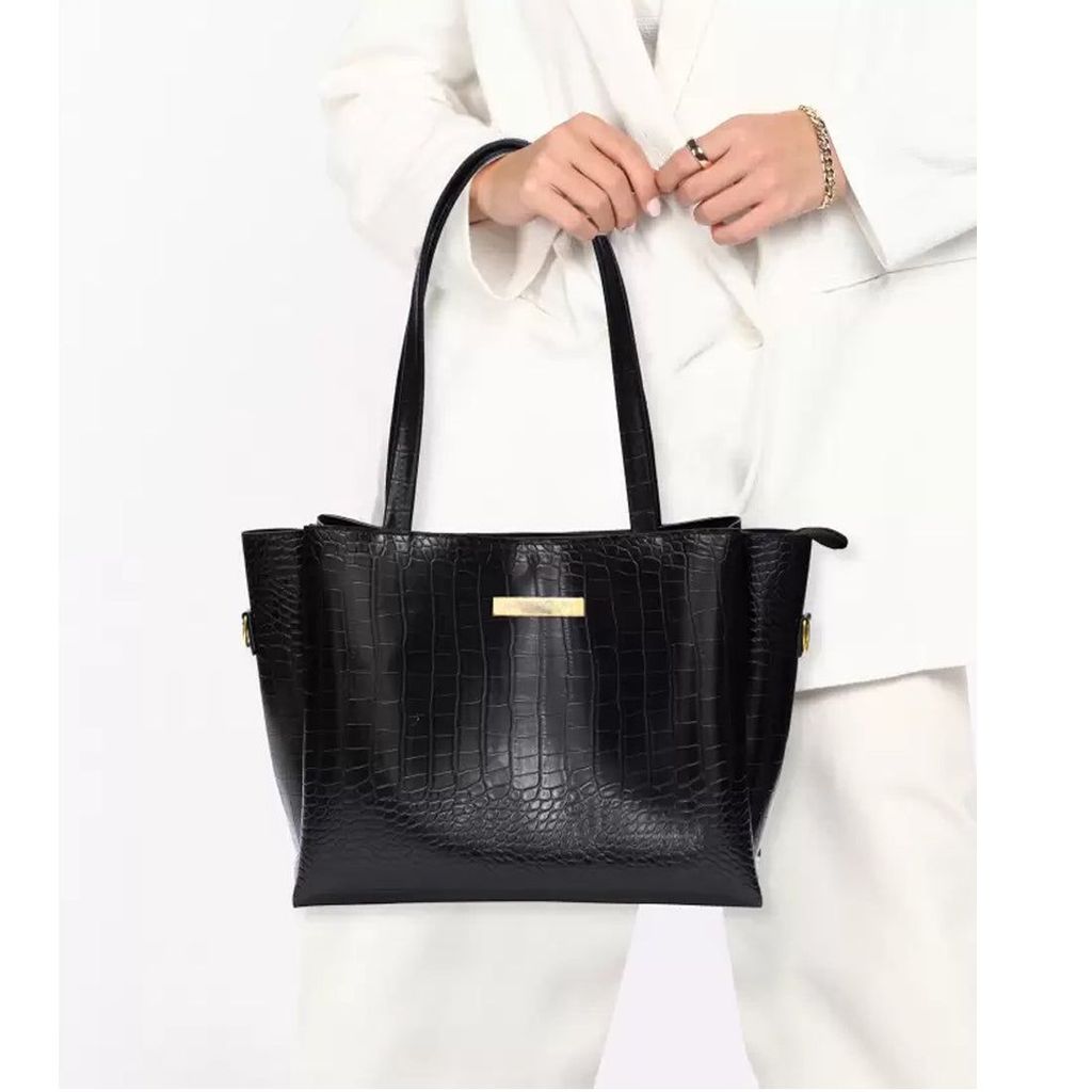 Unleash Fierce Elegance with Croco bag