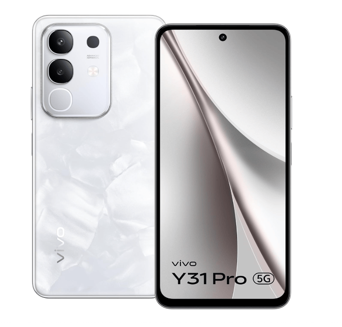 Vivo Y31 Pro 5G (Dreamy White, 8 GB RAM, 128 GB )