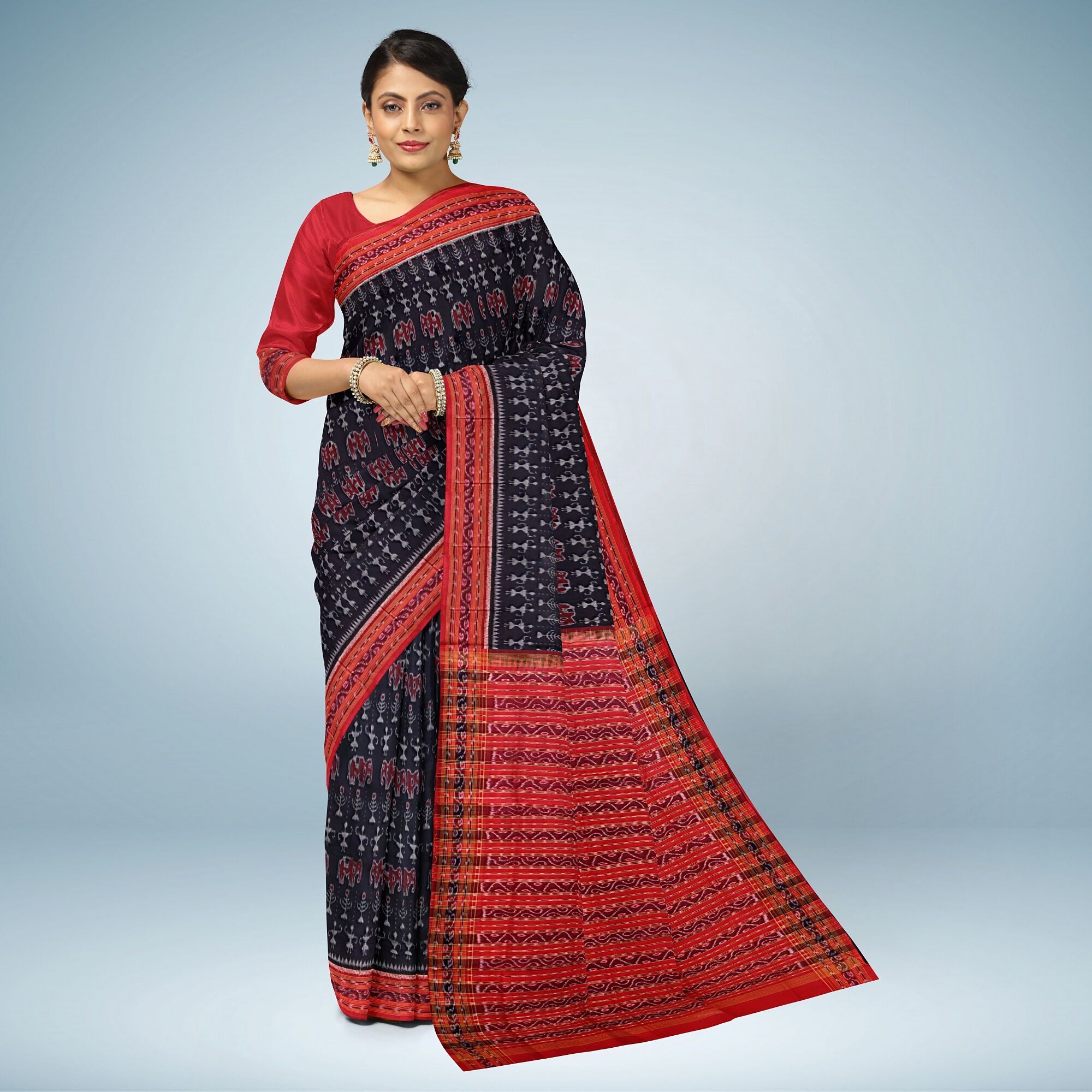 Sambalpuri Kotpad Design Cotton Saree