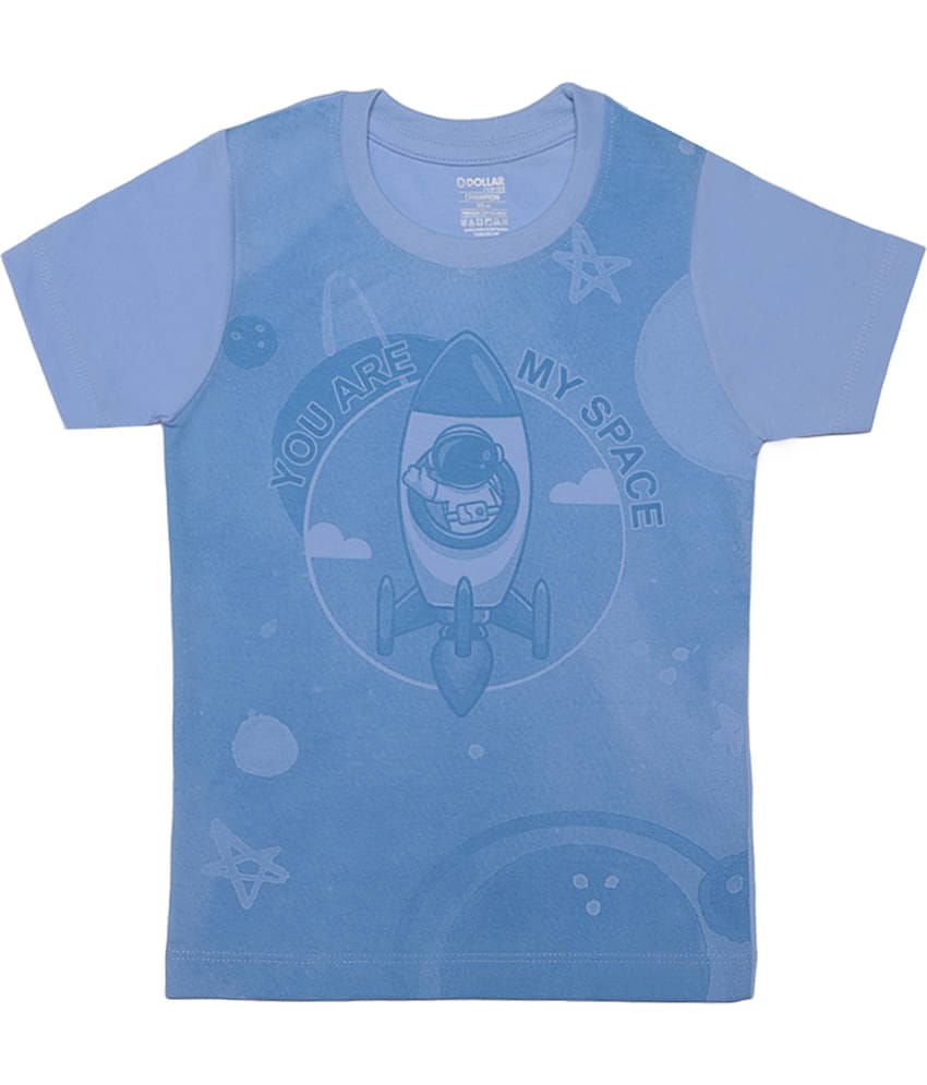 Dollar Champion Kidswear Pack of 1 Boys Cotton T-Shirt ( Multicolor )