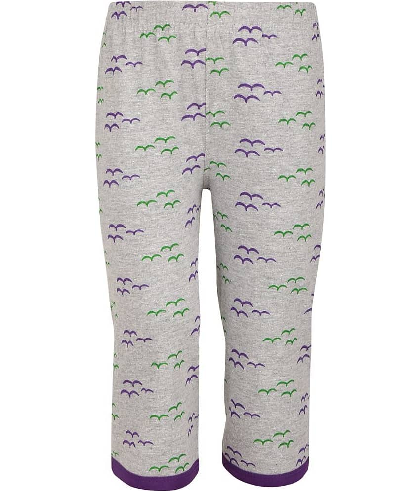 Sinimini Pack of 1 Girls Cotton Capris ( Multi )