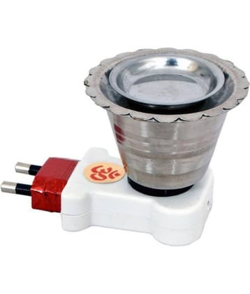 Stainless Steel Electric Dhoop Kapoor Dani Incense Burner (Pack of 1)