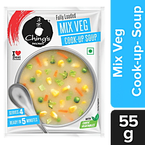Chings Secret Mix Veg Soup, 55 g