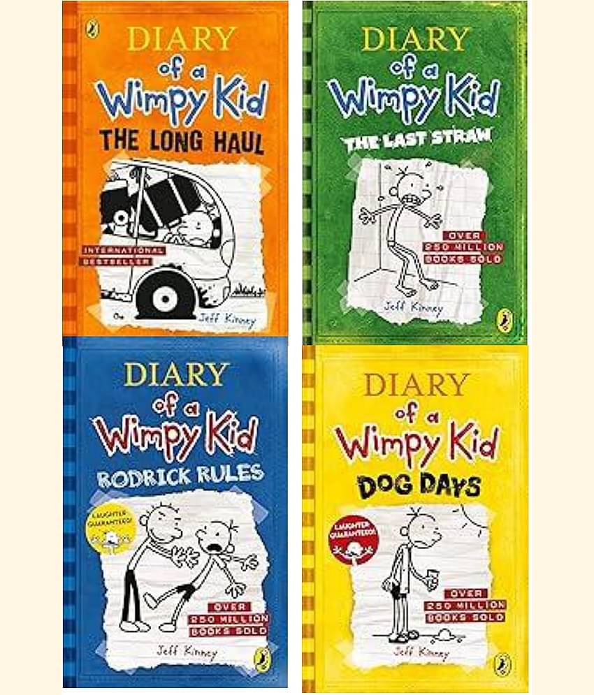 Diary of a Wimpy Kid: The Long Haul + The Last Straw + Rodrick Rules + Dog Days