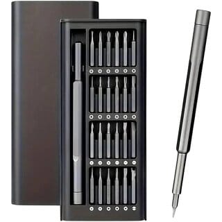 Shopkartz 24in 1 Precision Screwdriver Set - Compact Tool Kit with 24 Durable Bits for DIY Projects and Professional Use