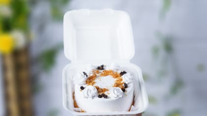 Choco Butterscotch Bento Cake