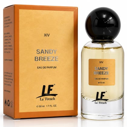 La French Sandy Breeze Unisex Perfume 50ml | Refreshing Aquatic & Fresh Fragrance | Long Lasting Eau De Parfum for Men & Women La French Sandy Breeze Unisex Perfume 50ml | Refreshing Aquatic & Fresh Fragrance | Long Lasting Eau De Parfum for Men & Women
