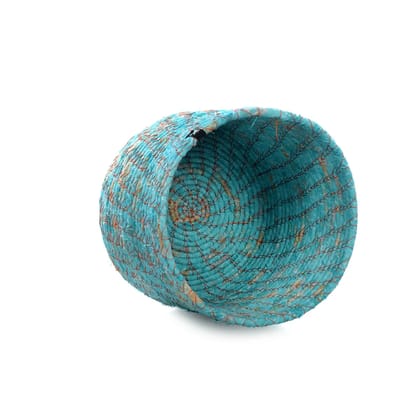 Cobalt Canvas Plant Holder