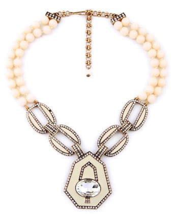 Champagne Grid Medallion