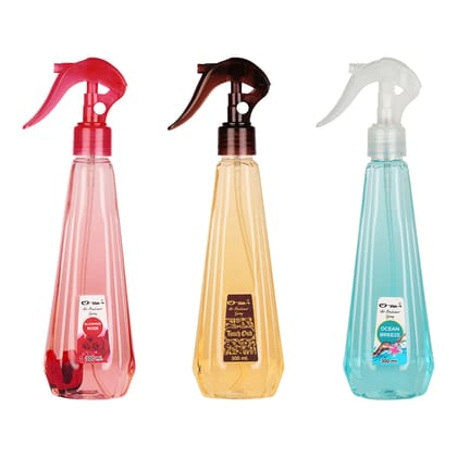 Ossa Blooming Rose 300ml, Touch Oud 300ml, Ocean Breeze 300ml Air Freshener Combo