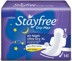 STAYFREE ALL NIGHT DRY XL 14P