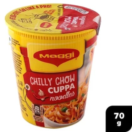 Maggi Cuppa Mania Chilli Chow Noodles 70 Gms
