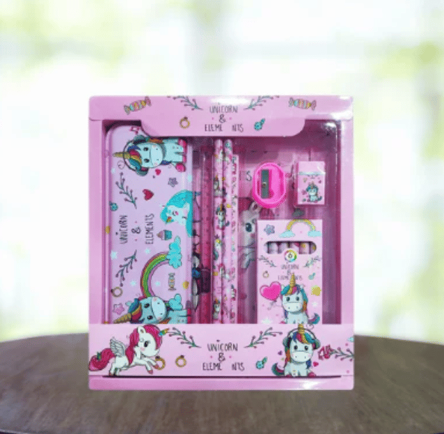 Unicorn Stationery Set for Kids | Kiddospedia