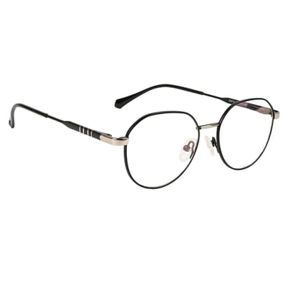 TERRY & CO | Zero Power Blue Cut Eyeglasses | Metal Frame | Small Size | Anti-Reflective, UV Protection, Lightweight | Spring Hinges | Unisex