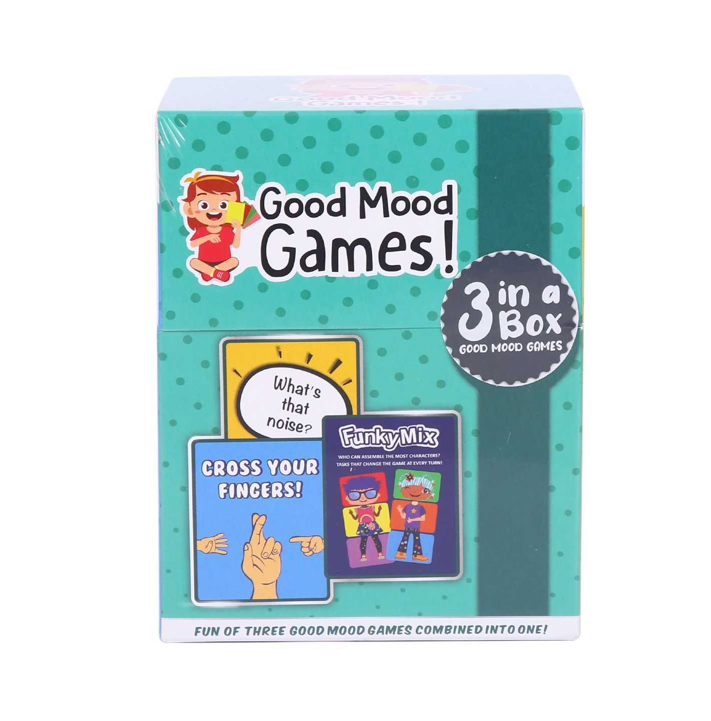 Good Mood Games 3-Pack Cross Your Fingers + Whatâ's That Noise + Funky Mix
