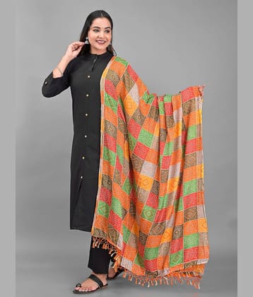 Apratim - Multicoloured Silk Women's Dupatta - ( Pack of 1 )