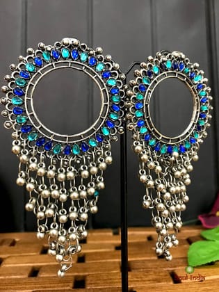 German Silver Earrings