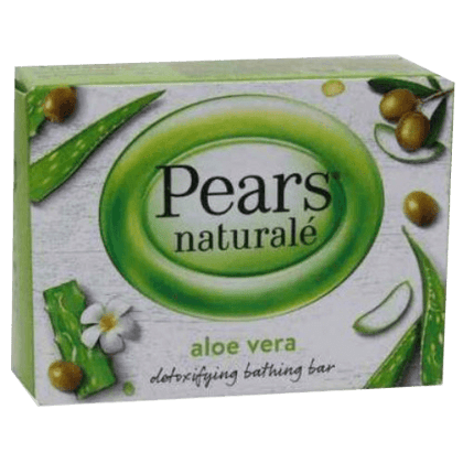 Pears Bathing Soap Natural Aloe 100g